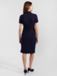 Hobbs Beck Wrap Dress, Navy