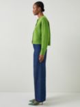 L.K.Bennett Amore Wool Cardigan, Green