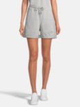 Venice Beach Women's Jade Sweat Shorts, Light Grey Melange