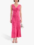 OMNES Iris Maxi Dress, Fuchsia