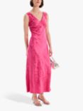 OMNES Iris Maxi Dress, Fuchsia