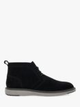 Dune Chander Nubuck Desert Boots, Black