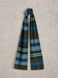 White Stuff Merino Scarf, Green Mlt