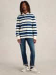 White Stuff Long Sleeve Stripe Rugby Shirt