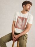 White Stuff Leaf Print T-Shirt, Nat Pr