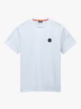 Napapijri Badge Short Sleeve Cotton T-Shirt, Bright White