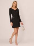 Adrianna Papell Knit Crepe Blazer Dress, Black
