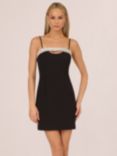 Adrianna by Adrianna Papell Knit Crepe Cocktail Dress, Black