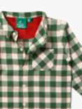 Little Green Radicals Kids' Fern Check Shirt