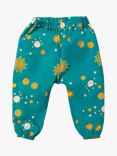 Little Green Radicals Baby Sun Star Joggers, Blue Turquoise