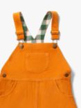 Little Green Radicals Kids' Organic Cotton Corduroy Pinny Dress, Golden Ochre