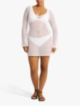 Sea Level Beach Cover Up, White