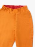 Little Green Radicals Kids' Reversible Trousers, Golden Ochre