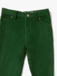 Little Green Radicals Kids' Organic Cotton Corduroy Jeans, Vintage Green