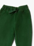 Little Green Radicals Kids' Comfy Organic Cotton Corduroy Trousers, Vintage Green