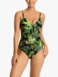 Sea Level Lotus Tie Front DD/E One Piece Swimsuit