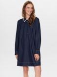 Numph Haven Mini Dress, Dark Blue