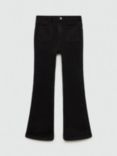 Mango Kids' Denim Flare Jeans, Black