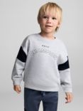 Mango Kids' Champion Sweatshirt, Medium Grey