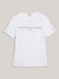 Tommy Hilfiger Text Logo T-Shirt, Optic White