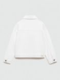 Mango Alice Denim Jacket, White