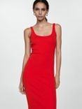 Mango Maya Bodycon Dress, Cherry Red