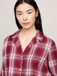 Tommy Hilfiger Long Sleeve Check Pyjamas, Red