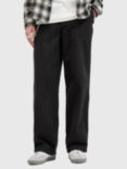 AllSaints Creek Organic Cotton Trousers, Black