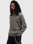 AllSaints Pointer Wool Blend Crew Jumper, Taupe