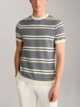 JOOP! Vico Cotton Stripe T-Shirt, Dark Blue