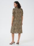 KAFFE KAbeathe Frill Collar Knee Length Dress