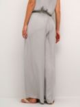 KAFFE Allie Palazzo Trousers, Grey