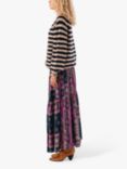 Lollys Laundry Boho Sunset Maxi Skirt, Multi