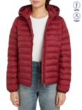 Tommy Hilfiger Adaptive Quilted Jacket, Deep Rouge