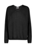 MOS MOSH Thora Wool Blend Jumper, Black