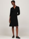 Tommy Hilfiger Cable Knit Wool Dress, Black