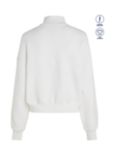 Tommy Hilfiger Adaptive Half Zip Sweatshirt, Ecru