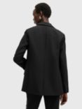 AllSaints Atlas Wool Blend Blazer, Black