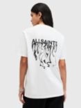 AllSaints Inksaints Boyfriend Tee, White