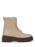 Tommy Hilfiger Leather Lace-Up Boots, Beige