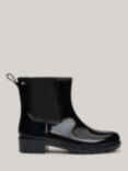 Tommy Hilfiger Flag Rain Boots, Black