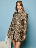 Sister Jane Lola Leopard Jacket, Tan