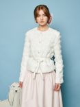 Sister Jane Lassie Tweed Jacket, White