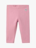 Polarn O. Pyret Baby Organic Cotton Blend Leggings, Pink