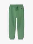 Polarn O. Pyret Kids' Brushed Joggers, Green