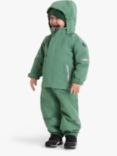 Polarn O. Pyret Kids' Shell Waterproof Coat, Green