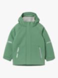 Polarn O. Pyret Kids' Shell Waterproof Coat, Green