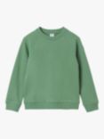 Polarn O. Pyret Kids' Brushed Sweatshirt, Comfrey