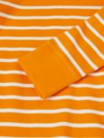 Polarn O. Pyret Kids' Stripe Top, Dark Cheddar, Dark Cheddar