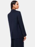 Whistles Pinstripe Blazer, Navy/Multi